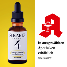 Laden Sie das Bild in den Galerie-Viewer, FÜR GEHIRN & HERZ: Omega 3 Blend aus 4 veganen Quellen  Enhanced + Astaxanthin // 100 ml