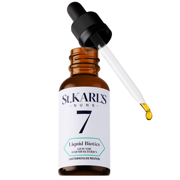 DARMFLORA: Vegane Liquid Biotics Tropfen // Lactobacillus Reuteri Darmflora Komplex // 50 ml