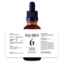 Laden Sie das Bild in den Galerie-Viewer, Schwarzkümmelöl + Vitamin D3 (Stärkung des Immunsystems) + Vitamin E // 50 ml