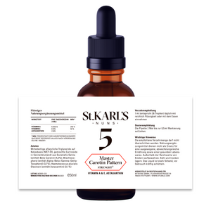 Master - Beta Carotin Pattern  Triple Strength // Vitamin A + Vitamin E + Astaxanthin // 50 ml
