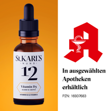 Laden Sie das Bild in den Galerie-Viewer, FÜR DAS IMMUNSYSTEM: Vitamin D3 Depot 10.000 IE + Vitamin K2 (Mk-7) + Vitamin E // 50 ml