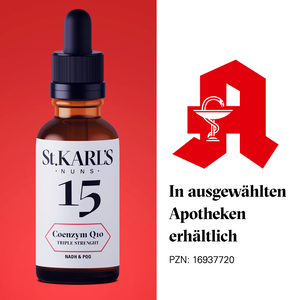Coenzym Q10 hochdosiert Triple Strength + NADH & PQQ // 50 ml